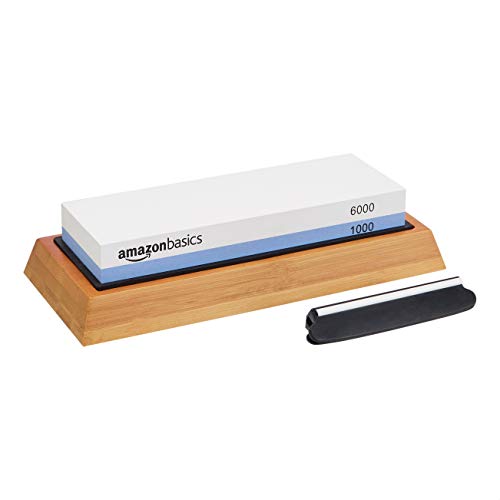 Whetstone Knife Sharpening Wet Stone Dual Sided with Non