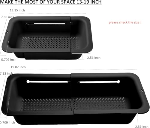 Collapsible Colander and Strainer for Kitchen
