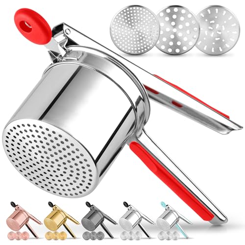 Potato Ricer Heavy Duty Stainless Steel Potato Masher