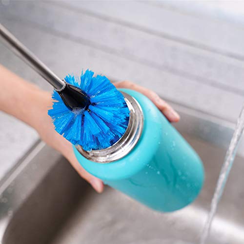 Stainless Steel Bottle Brush with Replaceable Head