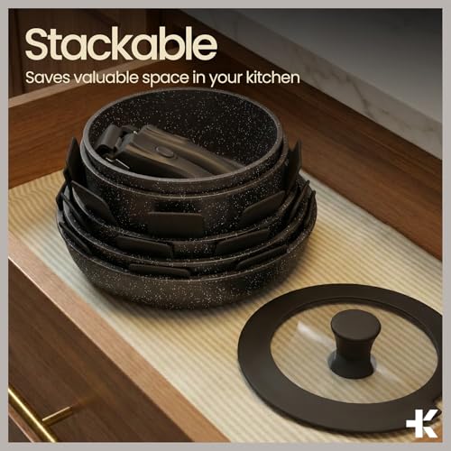 Bakken Ceramic Coated Aluminum Cookware Set