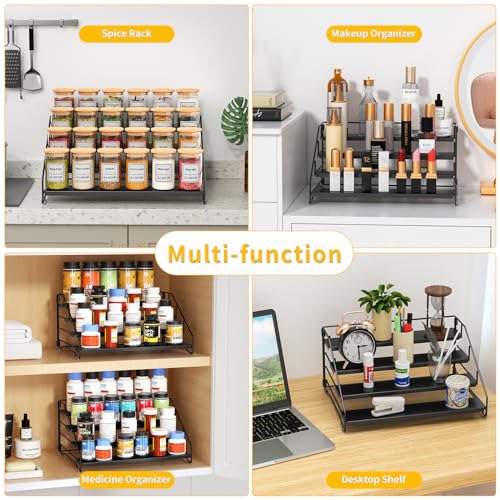 Spice Rack Organizer for Cabinet Pantry