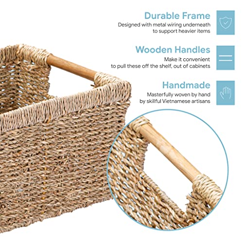 Wicker Storage Baskets for Organizing