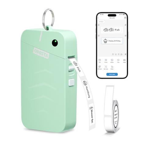 Label Maker Portable Bluetooth Label Maker Machine with Tape