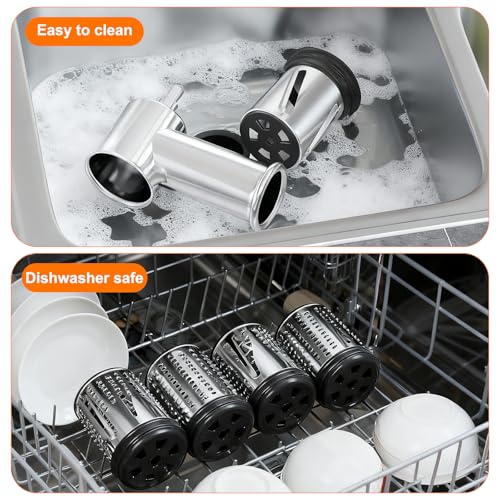 Stainless Steel Slicer Shredder Attachments for KitchenAid Stand Mixers