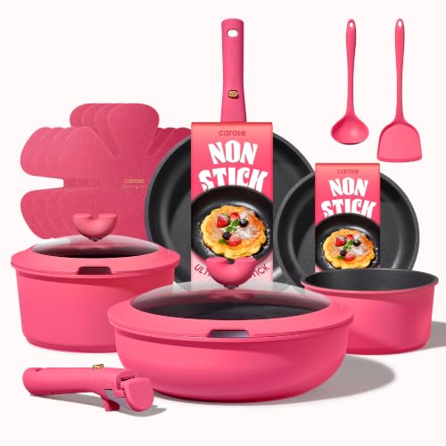 15pcs Pots and Pans Set Non Stick
