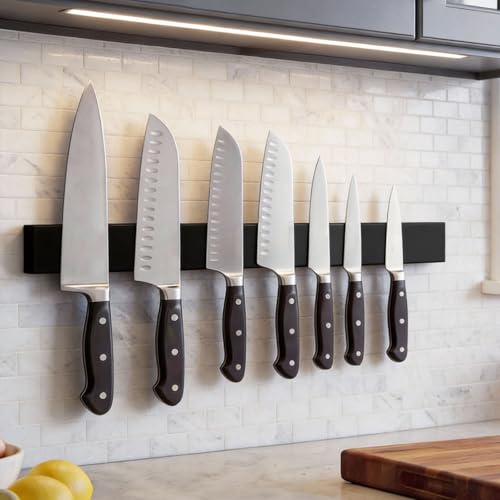 20 Inch Magnetic Knife Strips (20 Inch / Black)