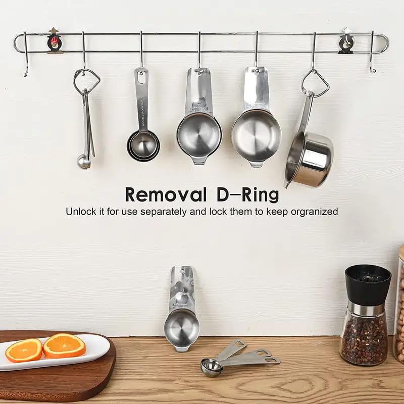 Measuring Cups and Spoons Set of 9