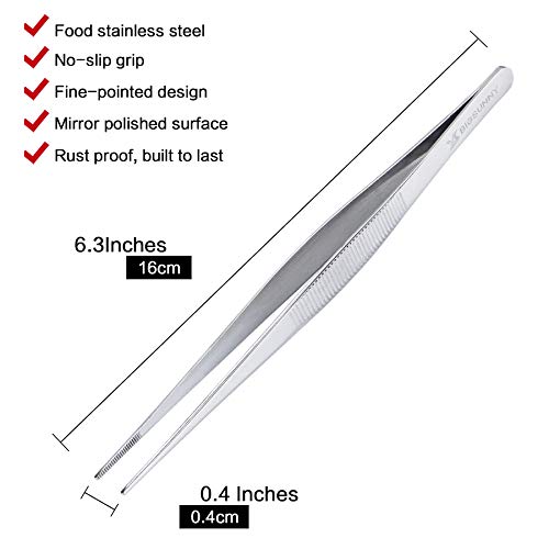 Stainless Steel Food Tweezers