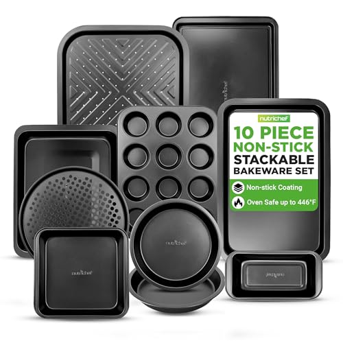 10 Piece Kitchen Oven Baking Pans