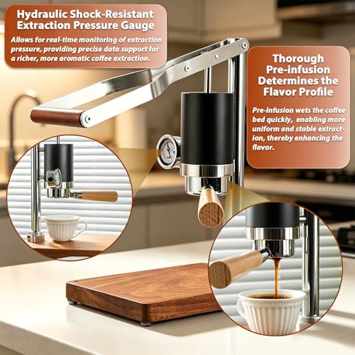 Manual Espresso Machine with 0
