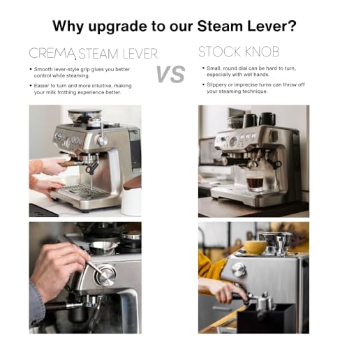 Coffee Products Replacement Steam Lever for Breville Espresso Machines (White)