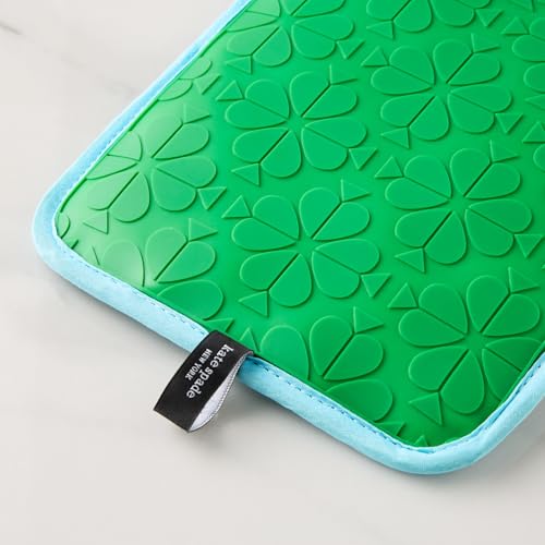 Spade Flower Soft Silicone Pot Holder 2 (Green/Blue)