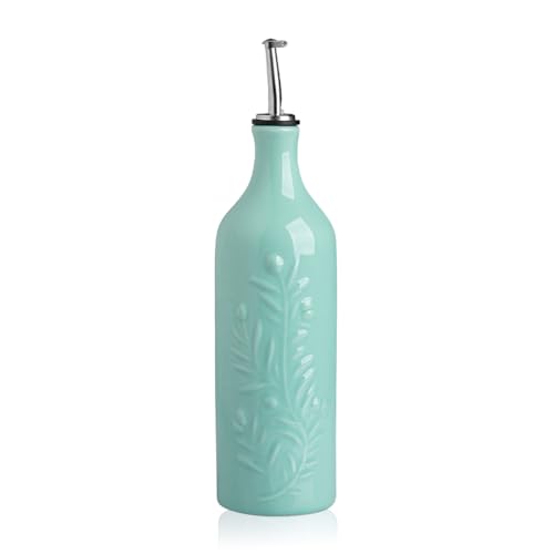 Sweejar Large Olive Oil Dispenser Bottle with Spout