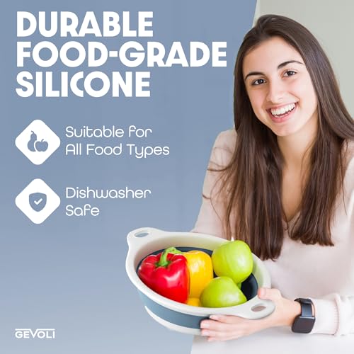 Collapsible Colanders with Self
