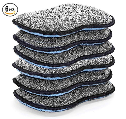 Dual Action Scrub Sponges for Kitchen