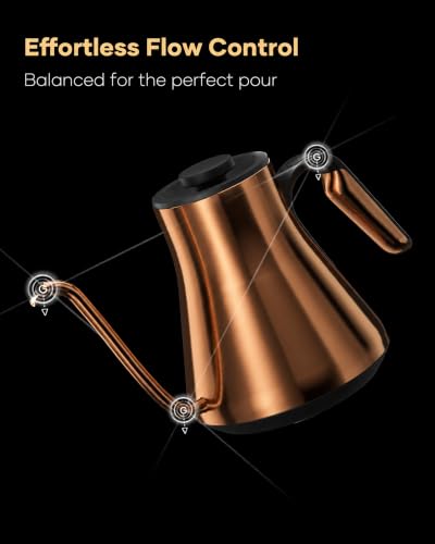 FLOW B9 Gooseneck Electric Kettle ±1°F Temperature Control
