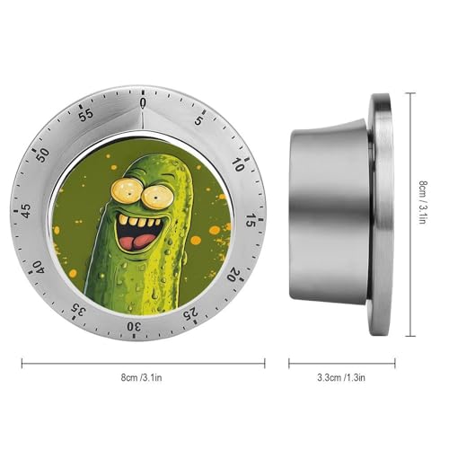 Funny Pickle Cartoon Kitchen Timer (Style-7 / One Size)