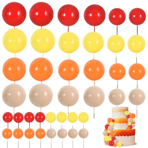 Balls Cake Toppers Foam Balls Cake Decorations
