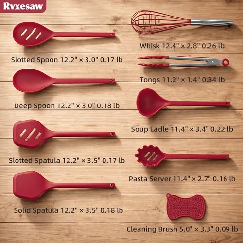 Kitchen Utensils Set (PERSIAN RED)