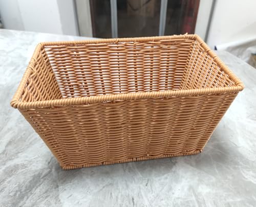 Poly Wicker Bread Basket