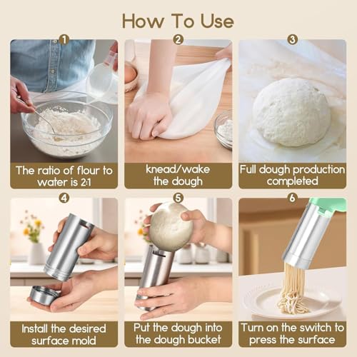 Electric Handheld Pasta Machine