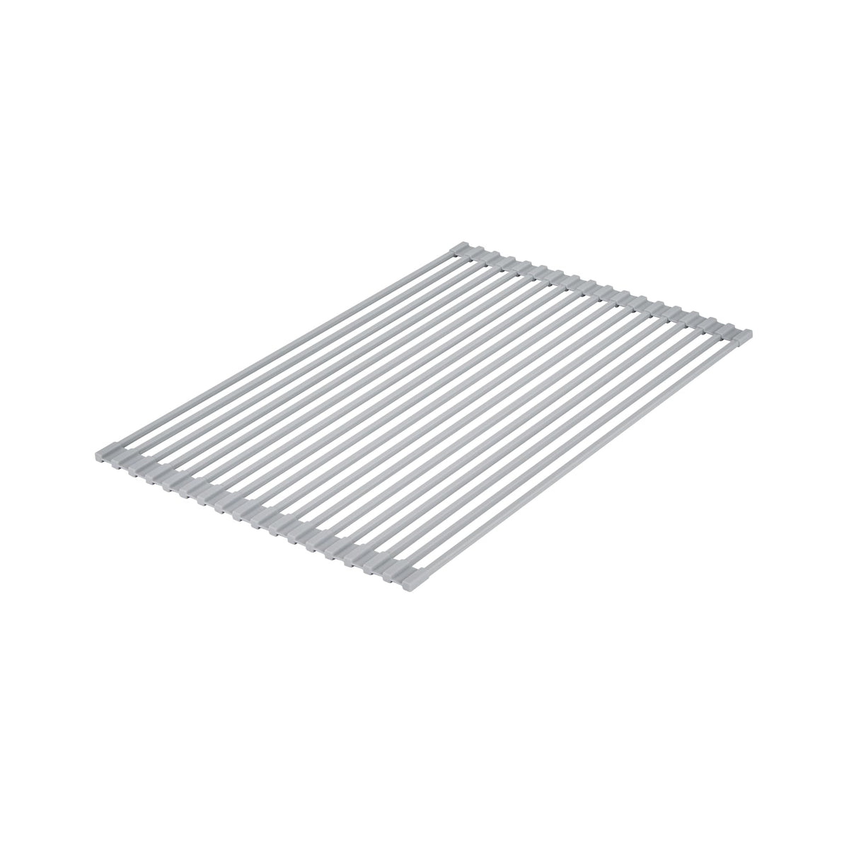 Gray Steel Over Sink Roll Up Drying Rack (Gray / 20.5" x 13")