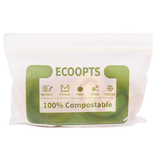 100% Compostable Sandwich Zip Bag