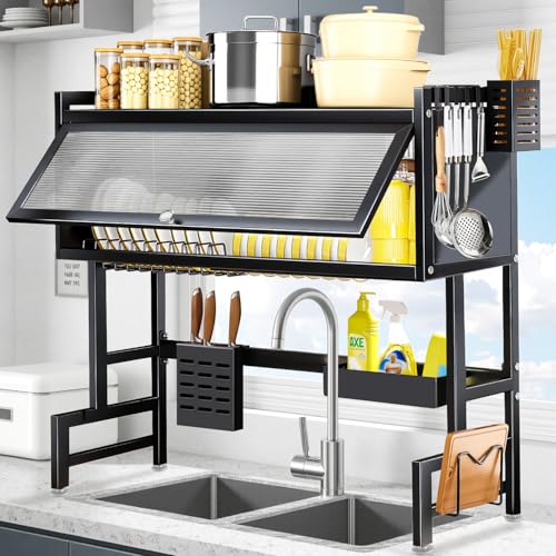 Over the Sink Dish Drying Rack