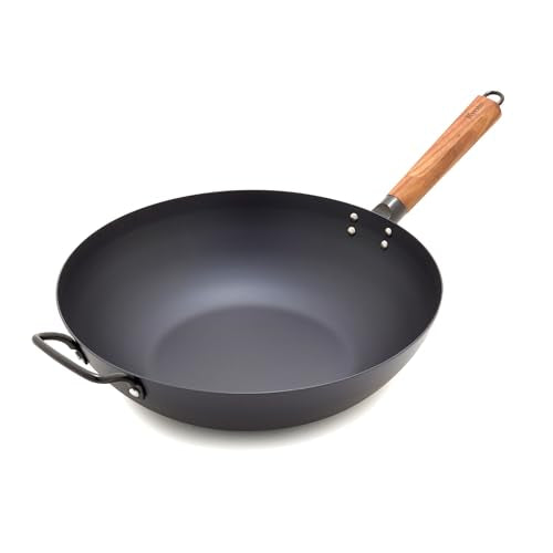 Carbon Steel Wok 12”