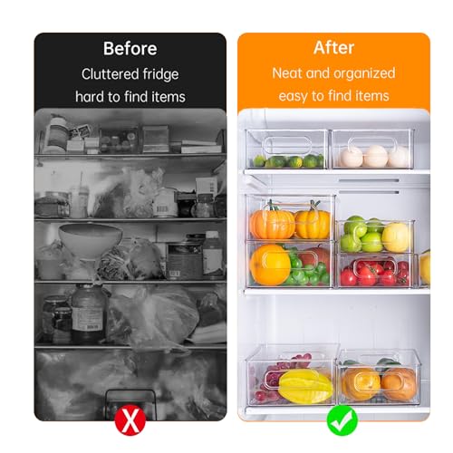 Refrigerator Organizer Bins