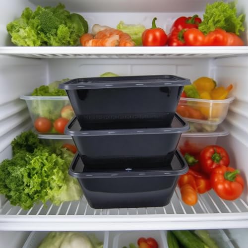 50 packs of 28 ounce reusable food containers