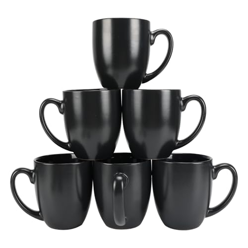 Porcelain Coffee Mugs Set of 6