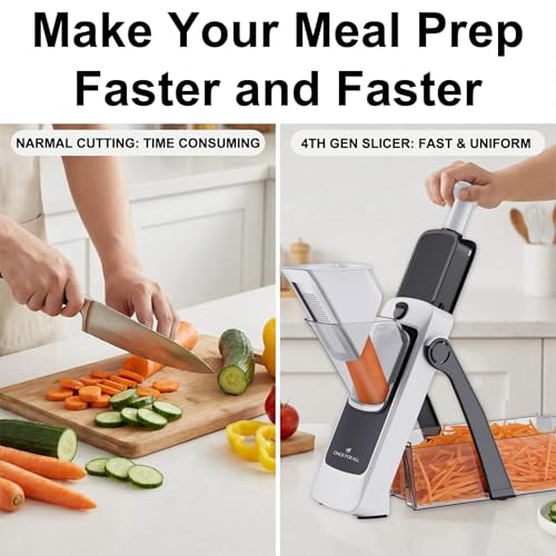 Safe Mandoline Slicer Pro (4th Gen Gray)