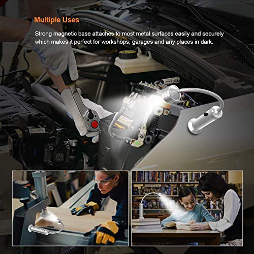Barbecue Grill Light Magnetic LED Flexible Gooseneck Grilling Accessories