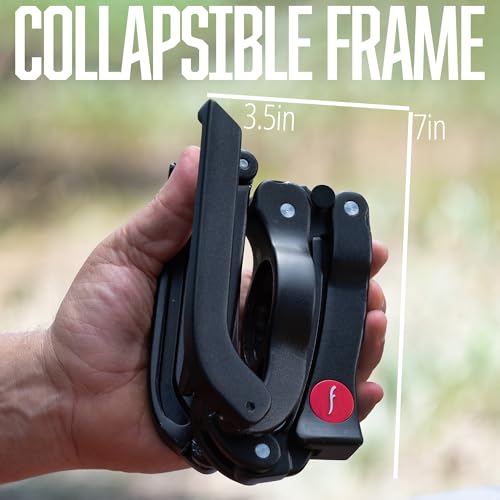 2GO: Portable, Collapsible Lever Espresso Machine for 9BAR Espresso Anywhere (Grounds Model) ("Grounds" Model)