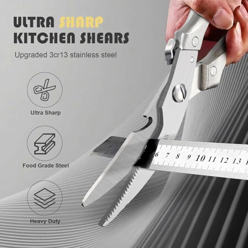 2 Pack Kitchen Scissors