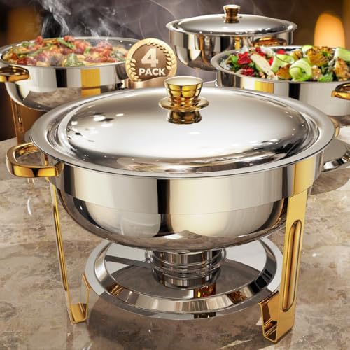 Chafing Dishes for Buffet 4 Pack