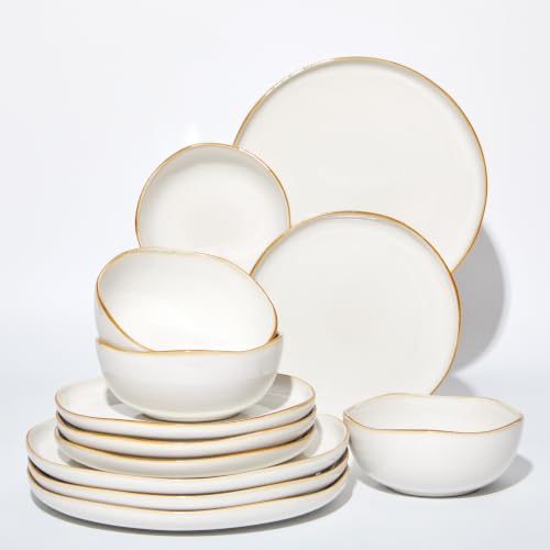 Stoneware Dinnerware Sets for 4