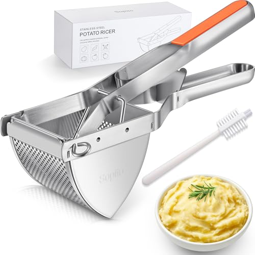 Stainless Steel Potato Masher for Commercial and Home Use