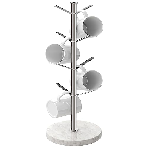 Mug Holder Tree with Marble Base