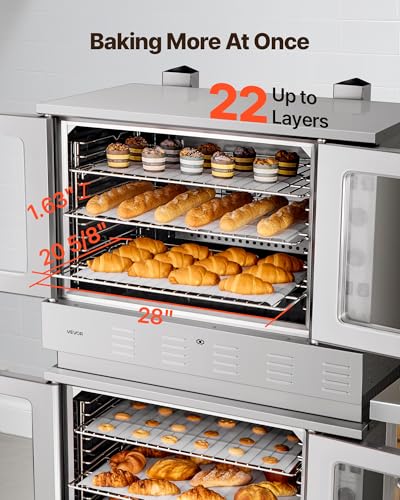Double Deck Gas Convection Oven (22-Tier 396L)