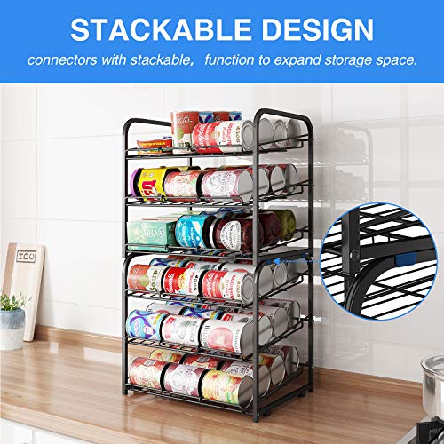 3 Tier Stackable Can Rack Organizer