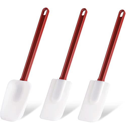 Silicone Rubber Spatula and Spoon Set of 3