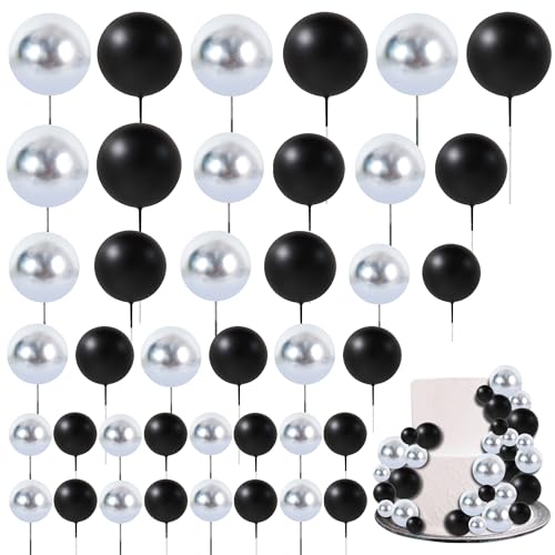 Balls Cake Toppers Foam Balls Cake Decorations