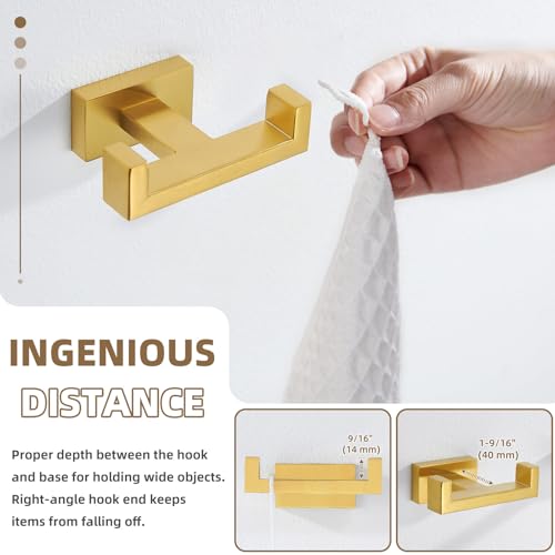 Polished Chrome Hand Towel Hook