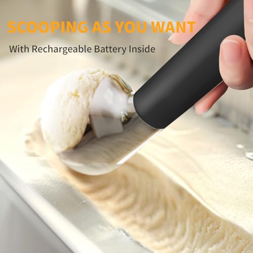 Heated Spoon for Hard Ice Cream Electric Preheated Spoons up to 100 Degrees Fahrenheit Self
