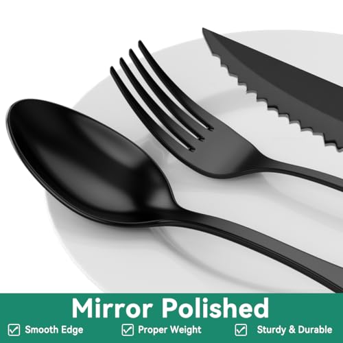 49 Piece Silverware Set with Organizer