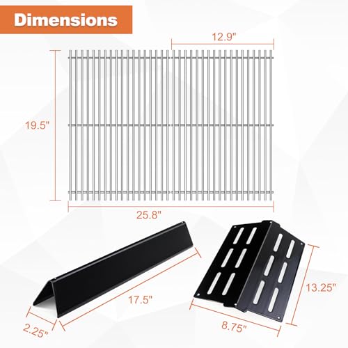 Grill Grates for Weber Genesis 300 Series E310 E320 E330 S310 S320 S330 EP