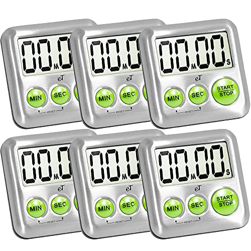 Digital Kitchen Timer Stainless Steel
